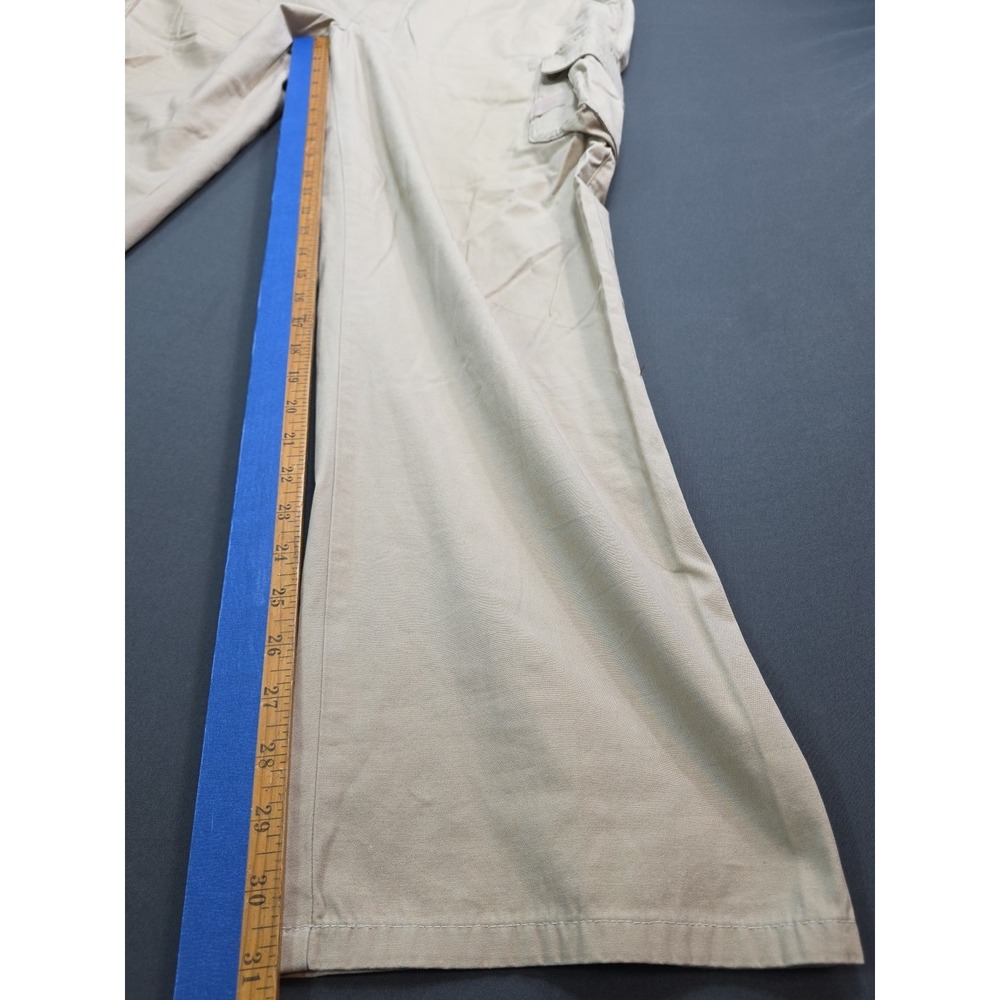 Orvis Khaki Cargo Fishing Hiking Pants Men's Size 42x31 Adjustable Waist... - Picture 3 of 10